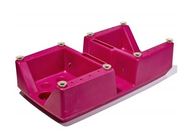 Aqua Step, 67x35x17 cm, violett for vannsport. 